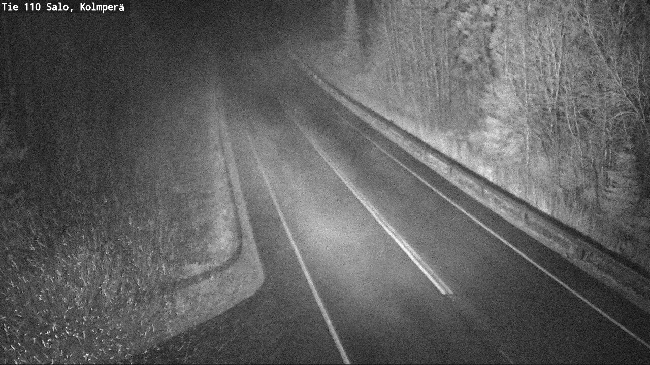Weather Camera Image Road 110 Salo, Kolmperä, Salo, Varsinais-Suomi