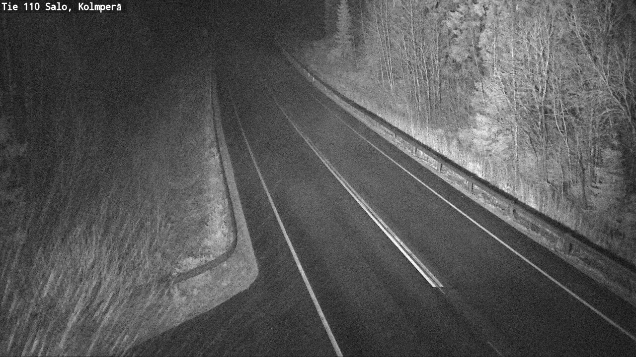 Weather Camera Image Road 110 Salo, Kolmperä, Salo, Varsinais-Suomi