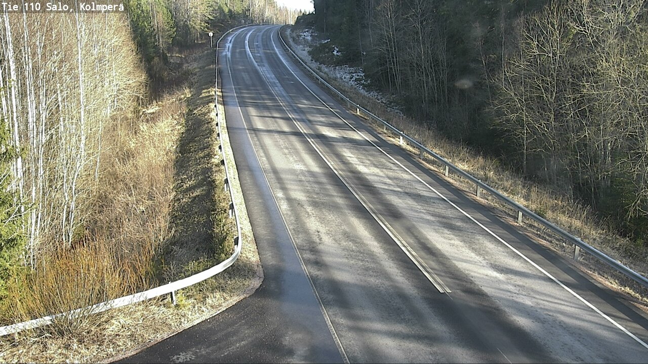 Weather Camera Image Väg 110 Salo, Kolmperä, Salo, Varsinais-Suomi