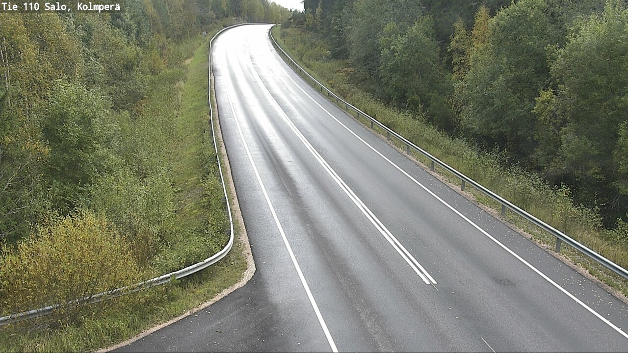 Weather Camera Image Väg 110 Salo, Kolmperä, Salo, Varsinais-Suomi