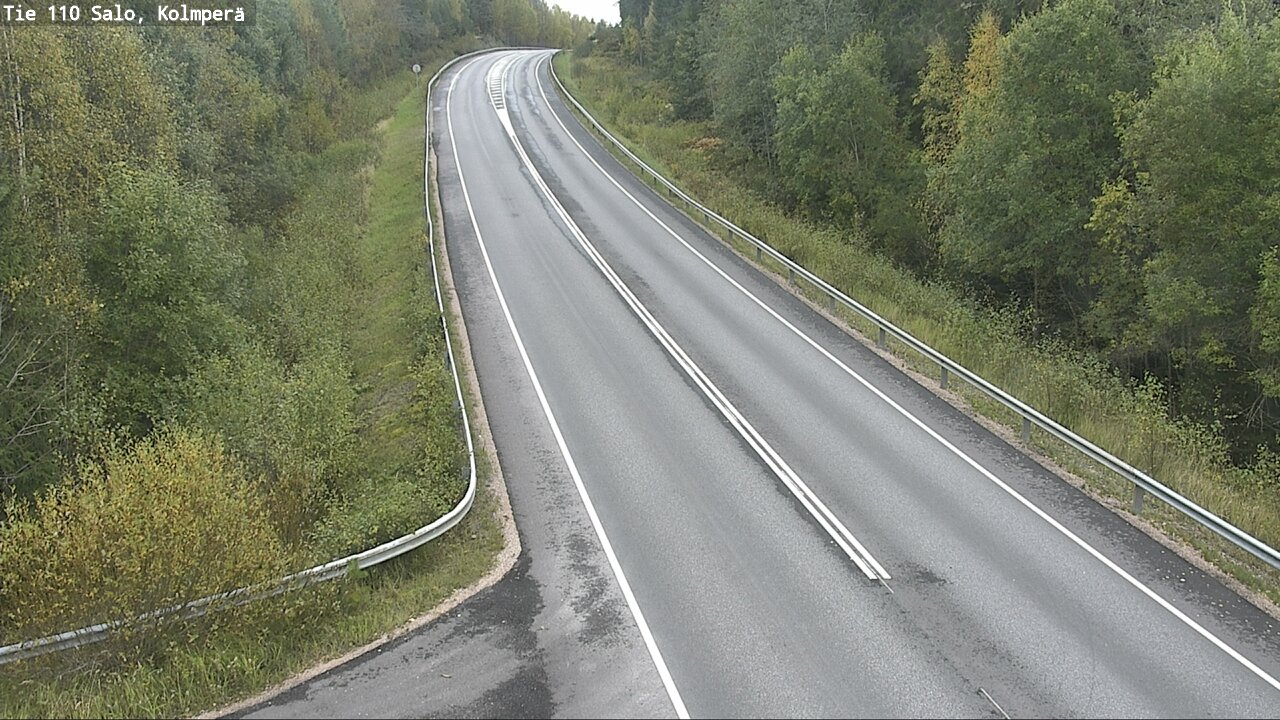 Weather Camera Image Väg 110 Salo, Kolmperä, Salo, Varsinais-Suomi