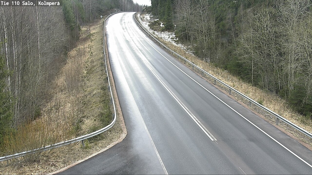 Weather Camera Image Väg 110 Salo, Kolmperä, Salo, Varsinais-Suomi
