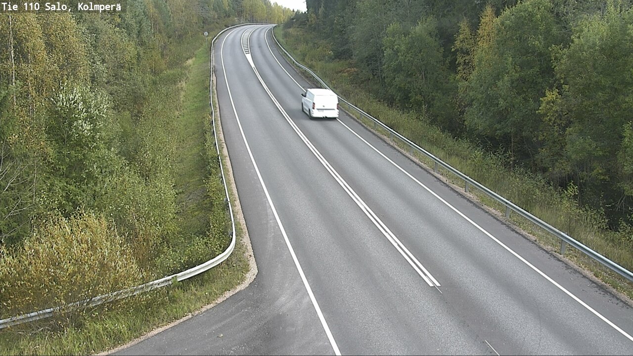 Weather Camera Image Road 110 Salo, Kolmperä, Salo, Varsinais-Suomi