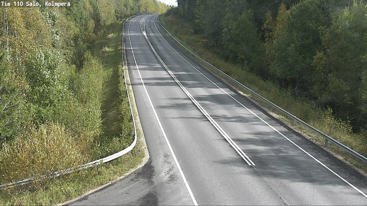 Weather Camera Image Väg 110 Salo, Kolmperä, Salo, Varsinais-Suomi
