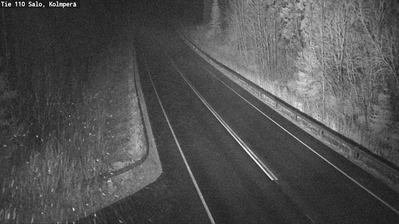 Weather Camera Image Road 110 Salo, Kolmperä, Salo, Varsinais-Suomi