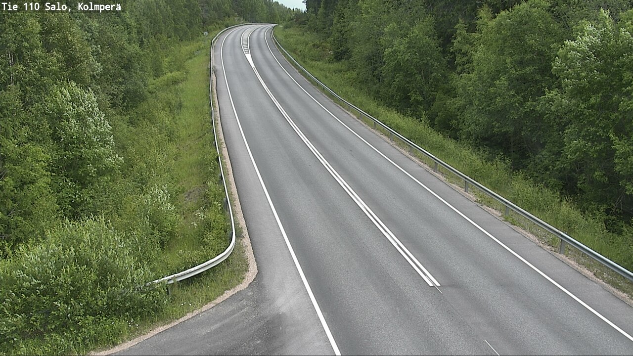 Weather Camera Image Road 110 Salo, Kolmperä, Salo, Varsinais-Suomi