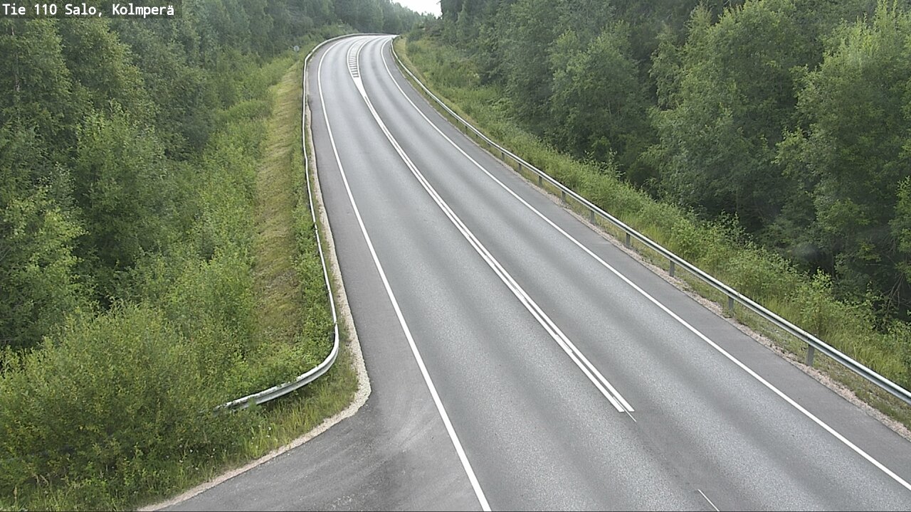 Weather Camera Image Väg 110 Salo, Kolmperä, Salo, Varsinais-Suomi