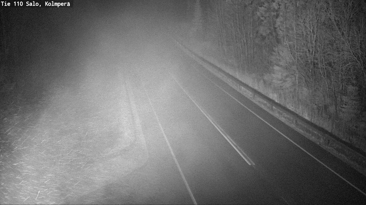 Weather Camera Image Väg 110 Salo, Kolmperä, Salo, Varsinais-Suomi