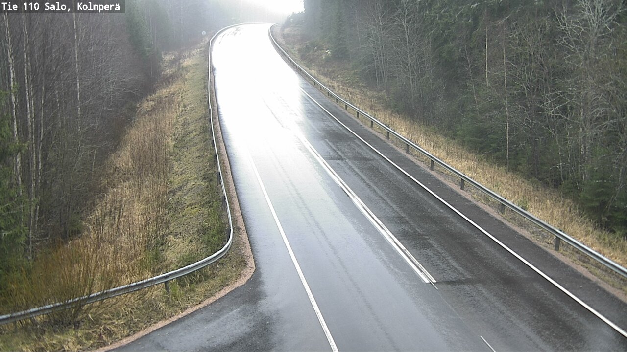 Weather Camera Image Väg 110 Salo, Kolmperä, Salo, Varsinais-Suomi