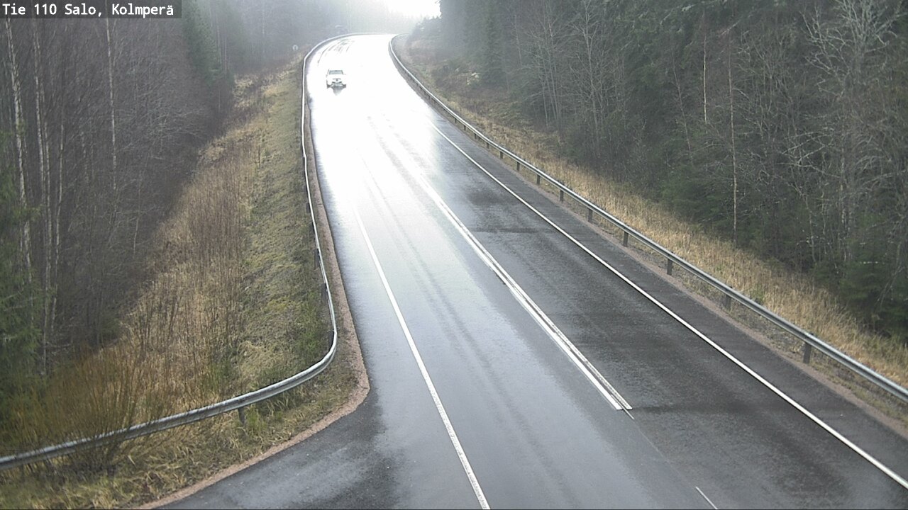 Weather Camera Image Väg 110 Salo, Kolmperä, Salo, Varsinais-Suomi