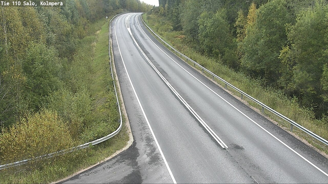 Weather Camera Image Väg 110 Salo, Kolmperä, Salo, Varsinais-Suomi