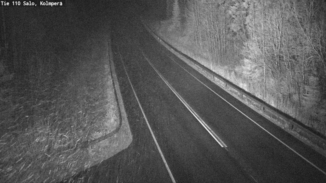 Weather Camera Image Road 110 Salo, Kolmperä, Salo, Varsinais-Suomi