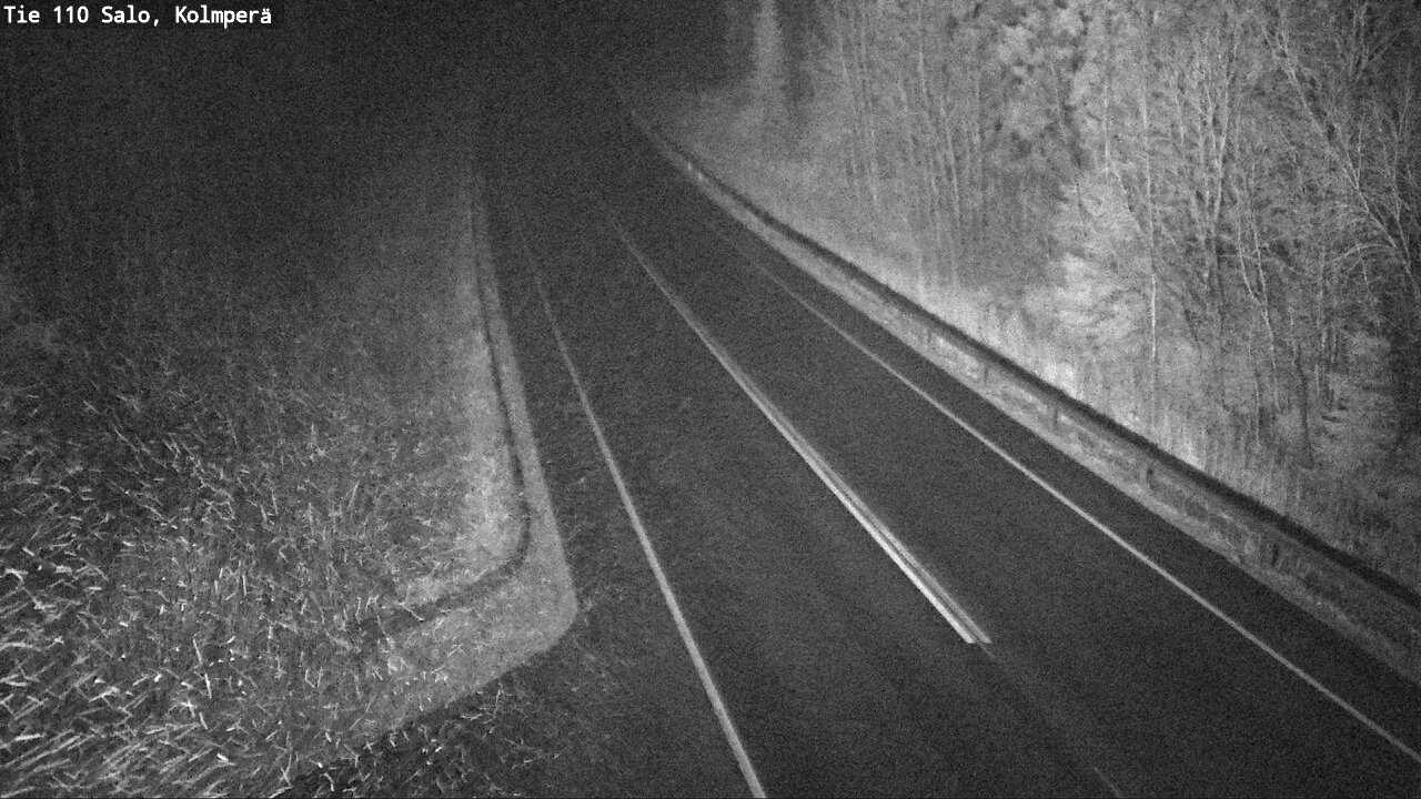Weather Camera Image Väg 110 Salo, Kolmperä, Salo, Varsinais-Suomi