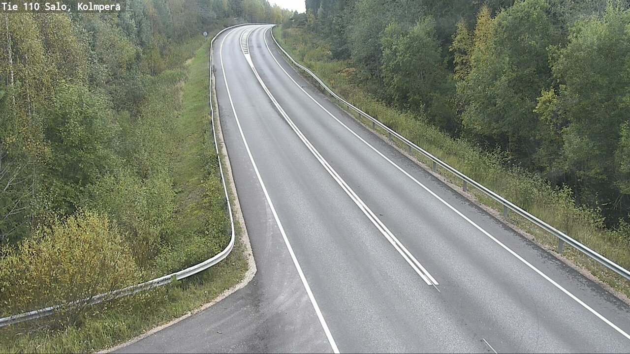 Weather Camera Image Road 110 Salo, Kolmperä, Salo, Varsinais-Suomi