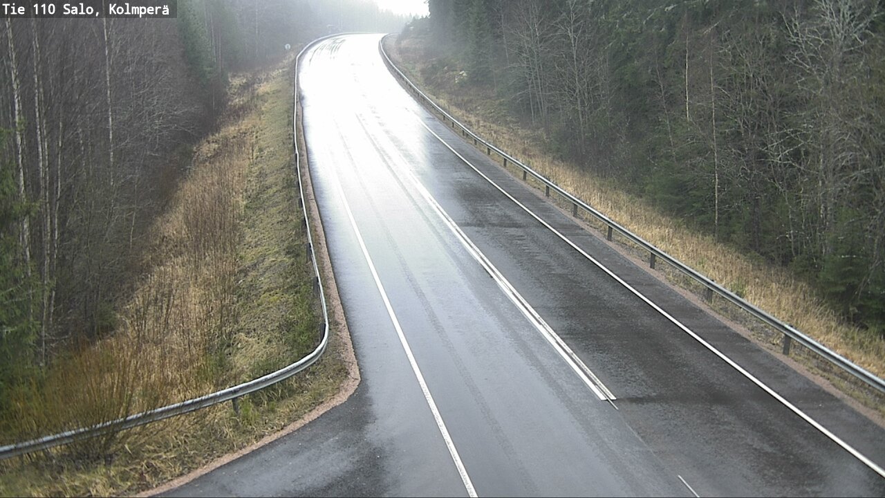 Weather Camera Image Väg 110 Salo, Kolmperä, Salo, Varsinais-Suomi