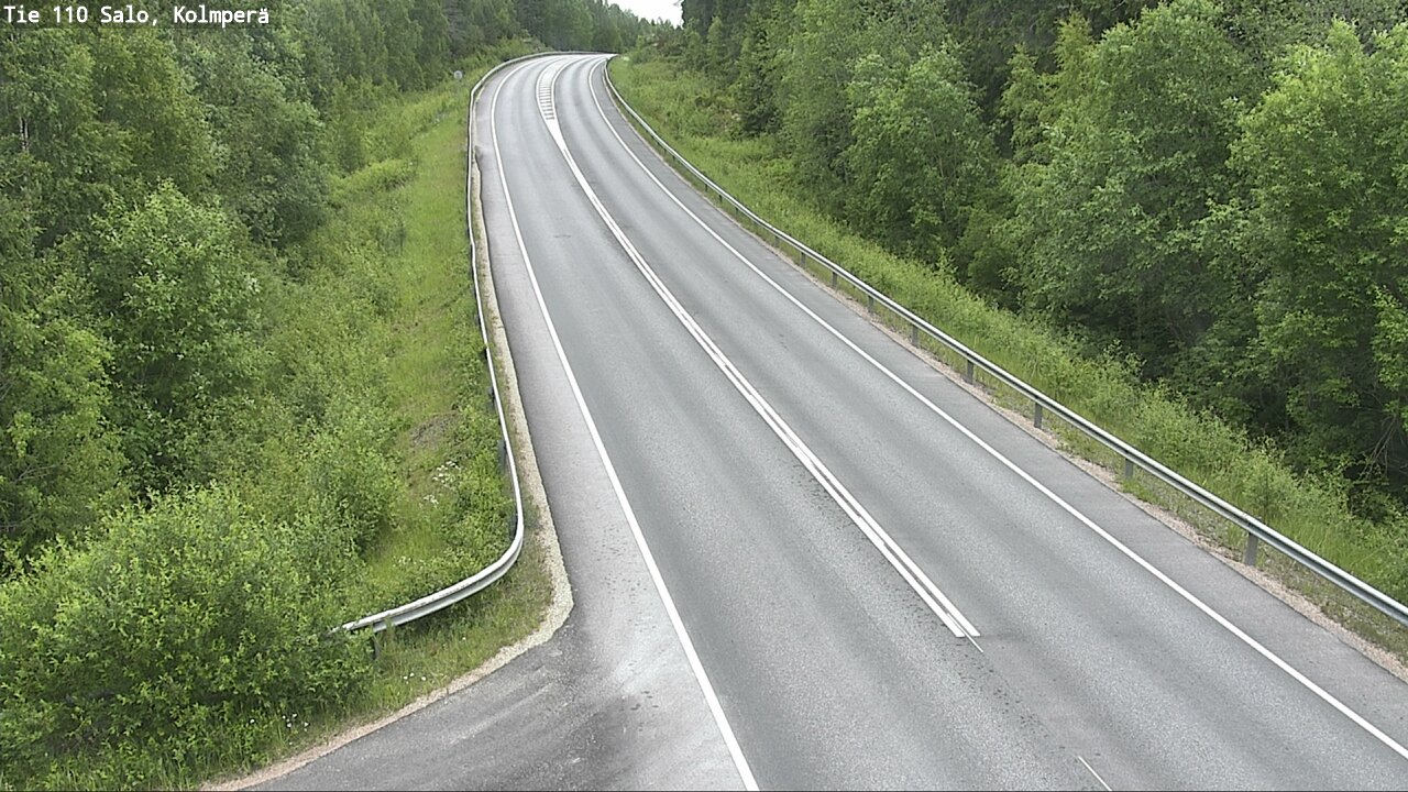 Weather Camera Image Väg 110 Salo, Kolmperä, Salo, Varsinais-Suomi