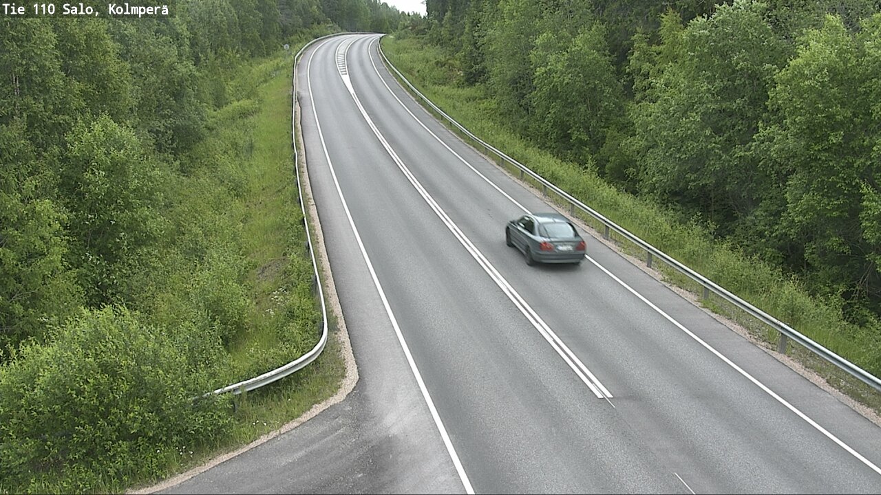 Weather Camera Image Road 110 Salo, Kolmperä, Salo, Varsinais-Suomi