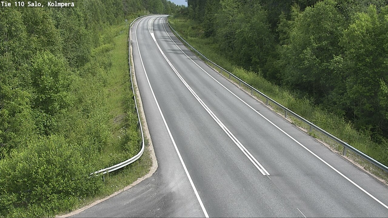 Weather Camera Image Road 110 Salo, Kolmperä, Salo, Varsinais-Suomi
