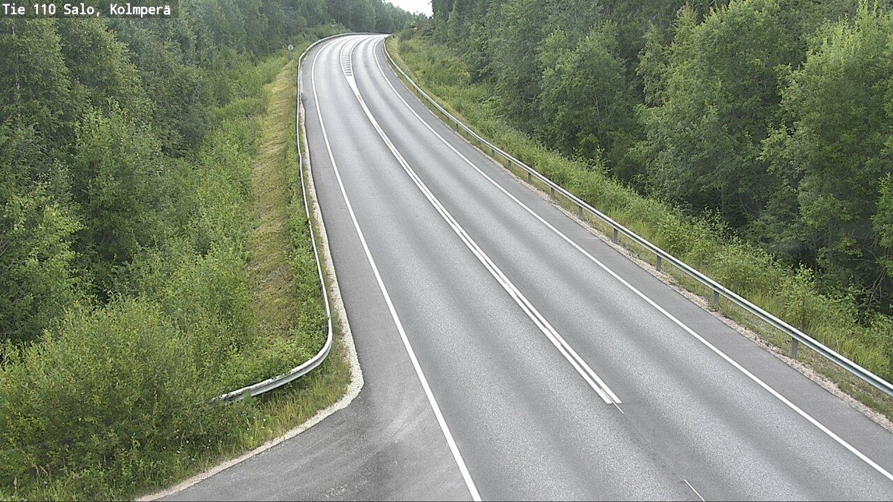 Weather Camera Image Väg 110 Salo, Kolmperä, Salo, Varsinais-Suomi