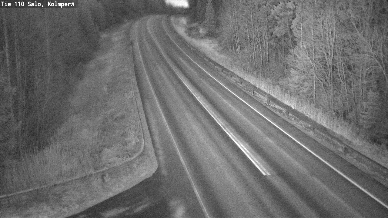 Weather Camera Image Väg 110 Salo, Kolmperä, Salo, Varsinais-Suomi