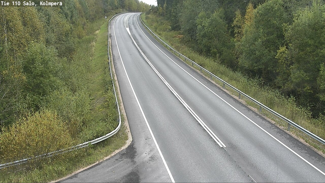 Weather Camera Image Väg 110 Salo, Kolmperä, Salo, Varsinais-Suomi