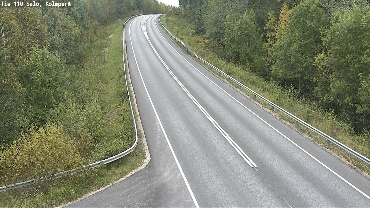 Weather Camera Image Road 110 Salo, Kolmperä, Salo, Varsinais-Suomi