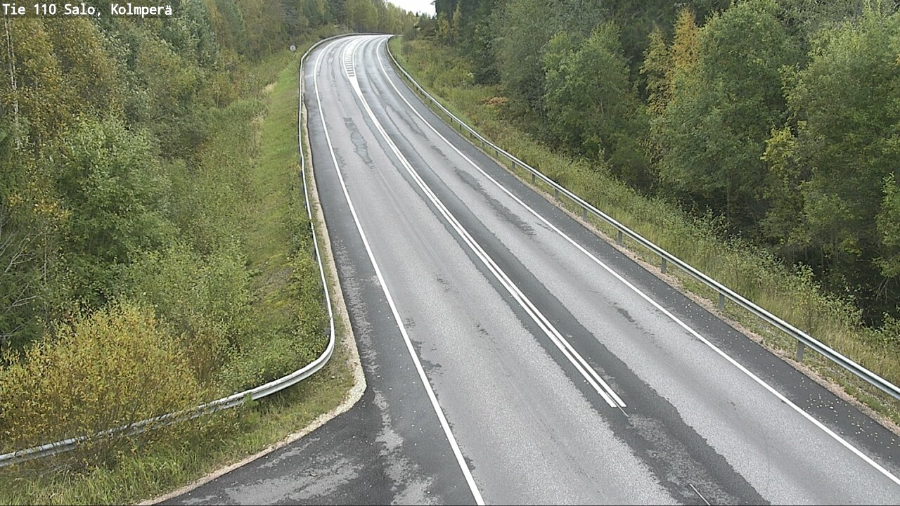 Weather Camera Image Väg 110 Salo, Kolmperä, Salo, Varsinais-Suomi