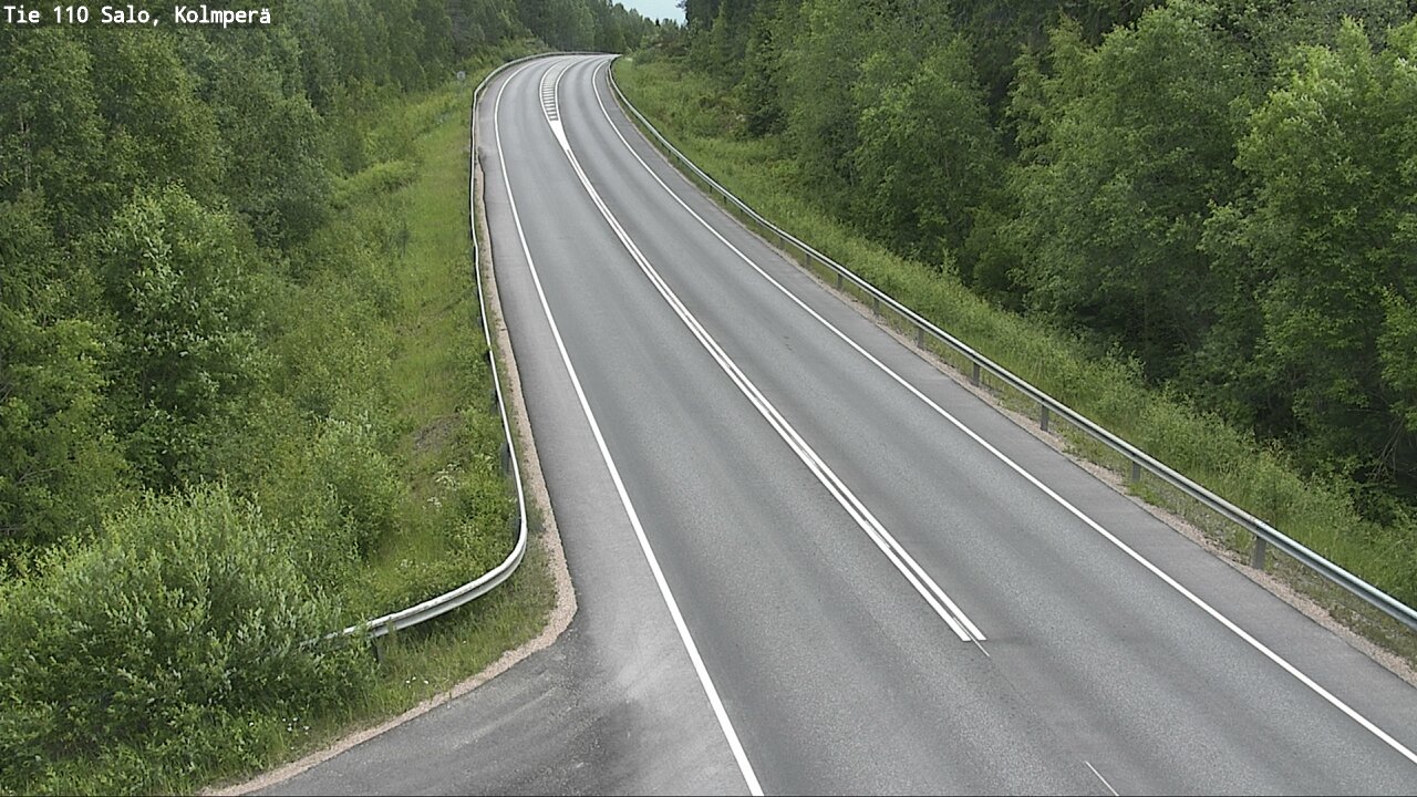 Weather Camera Image Road 110 Salo, Kolmperä, Salo, Varsinais-Suomi