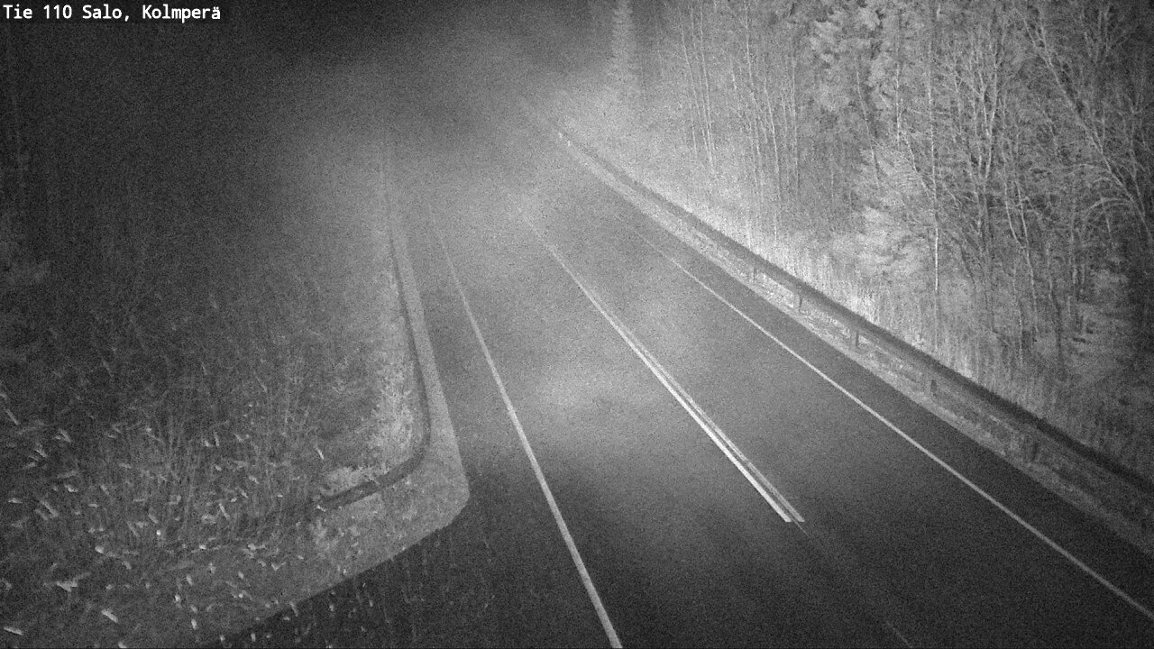 Weather Camera Image Road 110 Salo, Kolmperä, Salo, Varsinais-Suomi