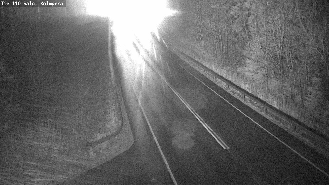 Weather Camera Image Väg 110 Salo, Kolmperä, Salo, Varsinais-Suomi