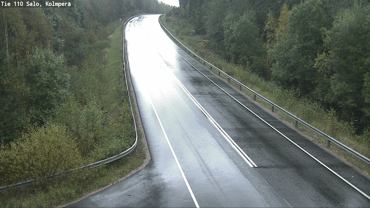 Weather Camera Image Väg 110 Salo, Kolmperä, Salo, Varsinais-Suomi