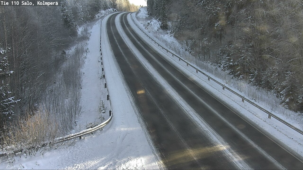 Weather Camera Image Road 110 Salo, Kolmperä, Salo, Varsinais-Suomi