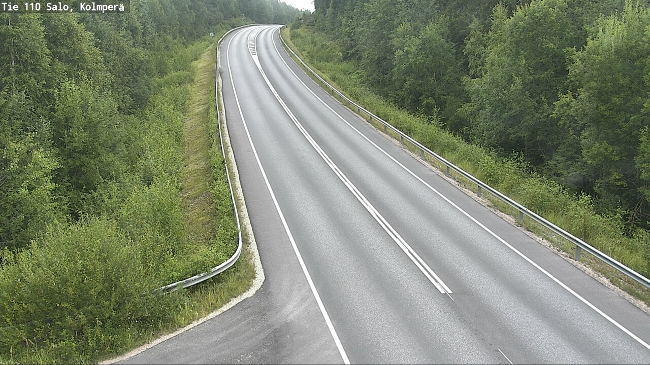 Weather Camera Image Road 110 Salo, Kolmperä, Salo, Varsinais-Suomi