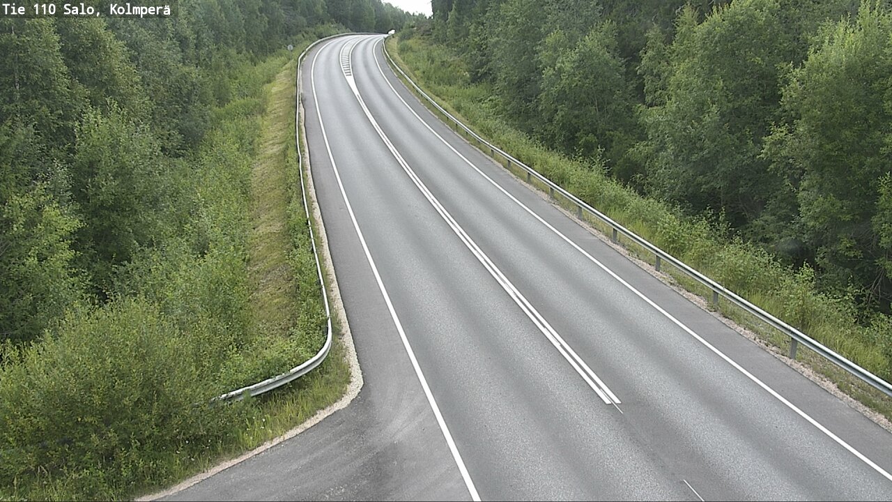 Weather Camera Image Väg 110 Salo, Kolmperä, Salo, Varsinais-Suomi