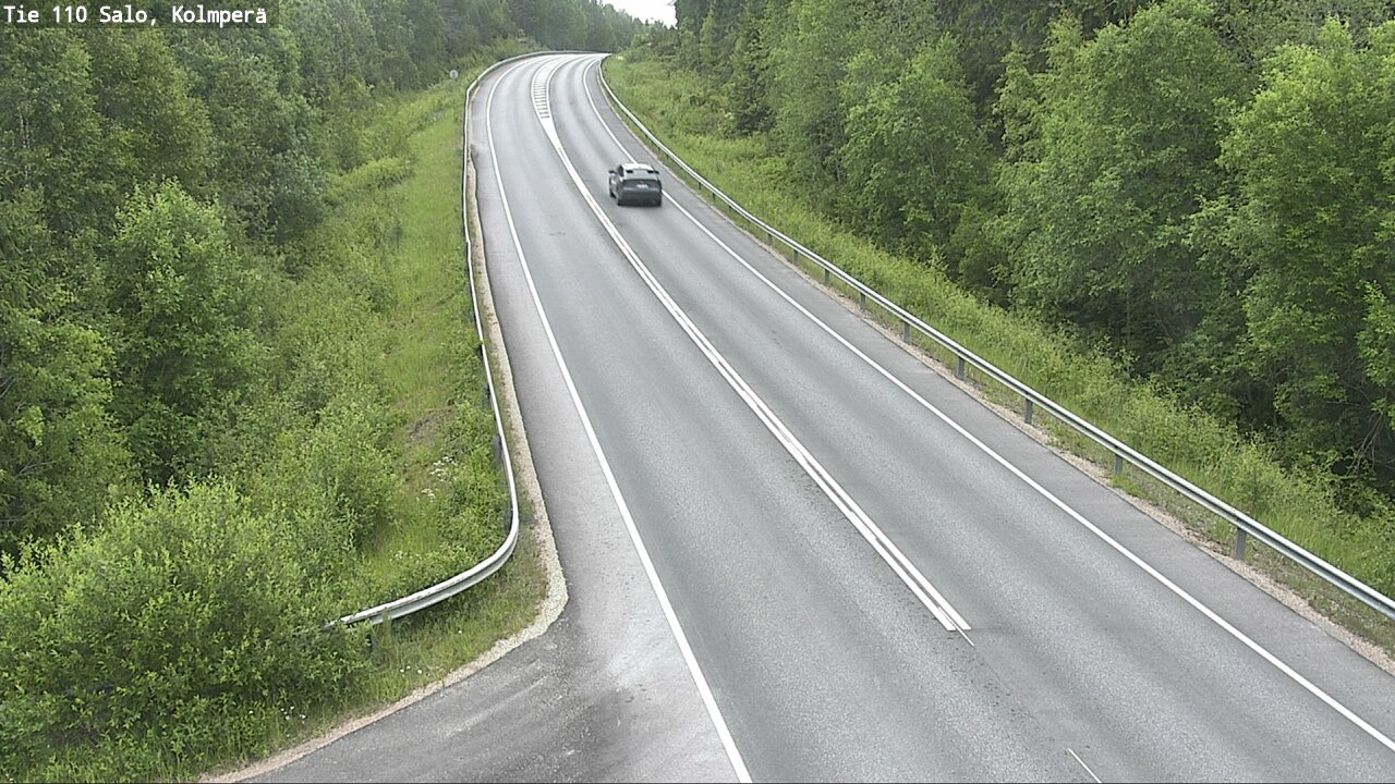 Weather Camera Image Väg 110 Salo, Kolmperä, Salo, Varsinais-Suomi