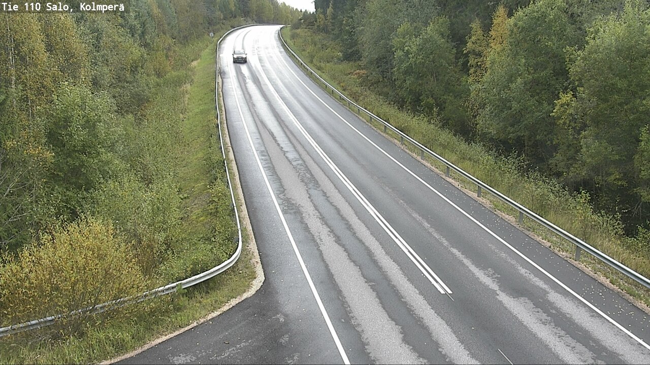 Weather Camera Image Väg 110 Salo, Kolmperä, Salo, Varsinais-Suomi