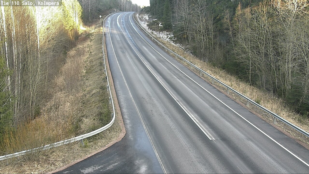 Weather Camera Image Road 110 Salo, Kolmperä, Salo, Varsinais-Suomi