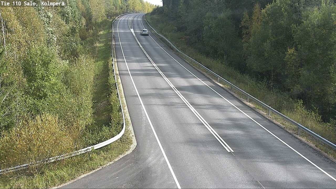 Weather Camera Image Road 110 Salo, Kolmperä, Salo, Varsinais-Suomi