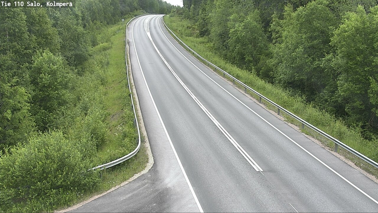 Weather Camera Image Väg 110 Salo, Kolmperä, Salo, Varsinais-Suomi