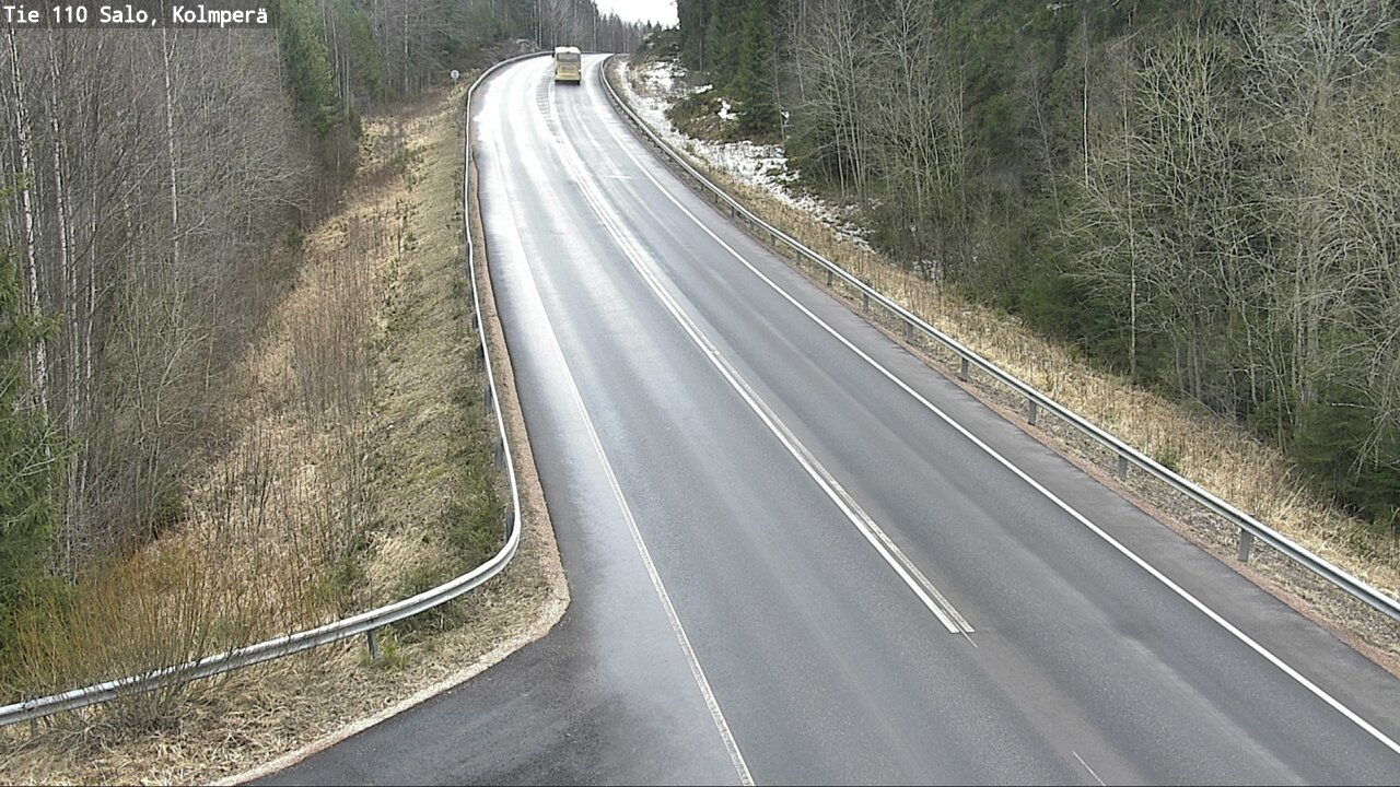 Weather Camera Image Väg 110 Salo, Kolmperä, Salo, Varsinais-Suomi