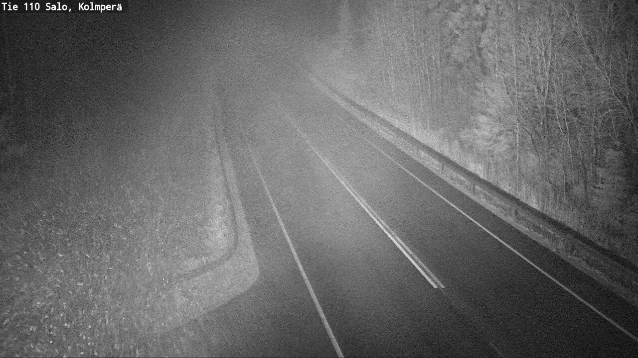 Weather Camera Image Road 110 Salo, Kolmperä, Salo, Varsinais-Suomi