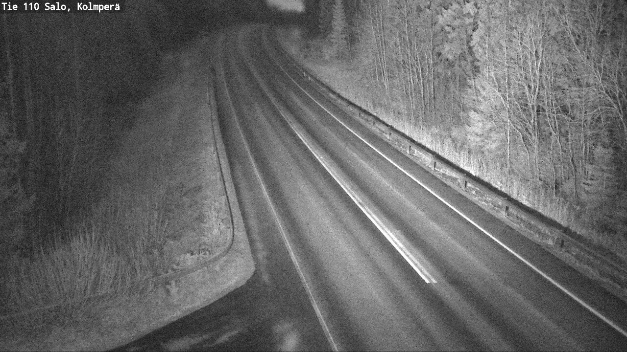 Weather Camera Image Väg 110 Salo, Kolmperä, Salo, Varsinais-Suomi