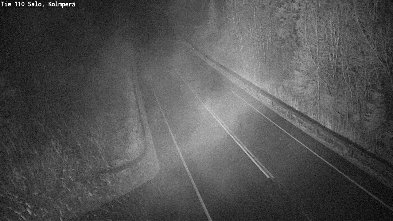 Weather Camera Image Road 110 Salo, Kolmperä, Salo, Varsinais-Suomi