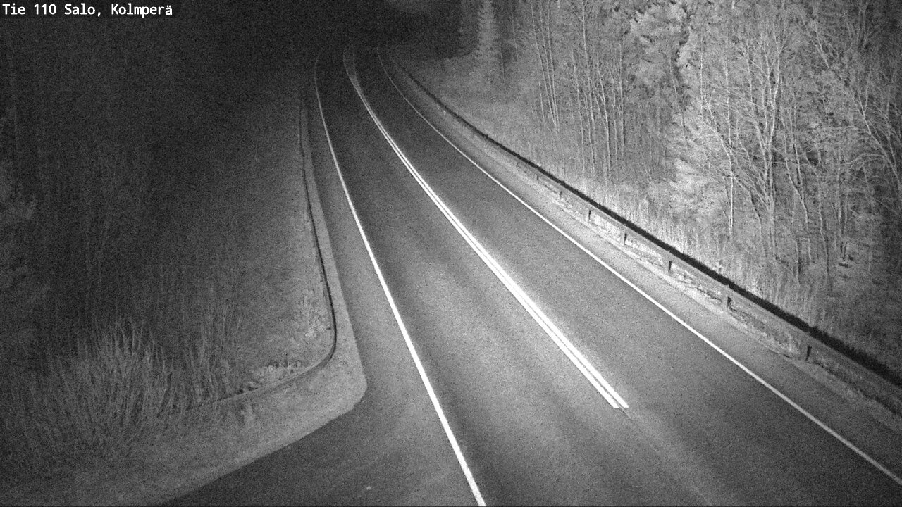 Weather Camera Image Road 110 Salo, Kolmperä, Salo, Varsinais-Suomi