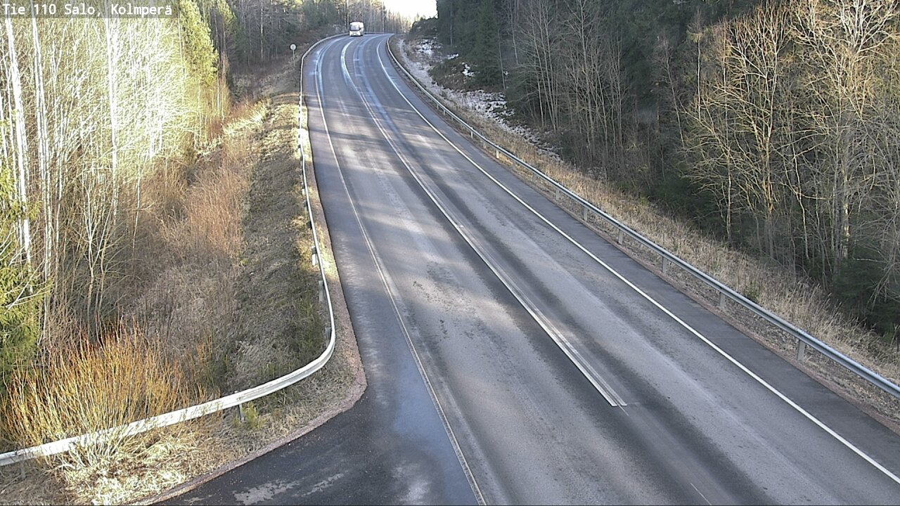 Weather Camera Image Road 110 Salo, Kolmperä, Salo, Varsinais-Suomi