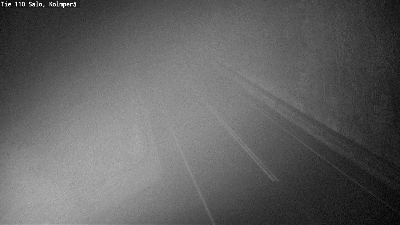 Weather Camera Image Väg 110 Salo, Kolmperä, Salo, Varsinais-Suomi