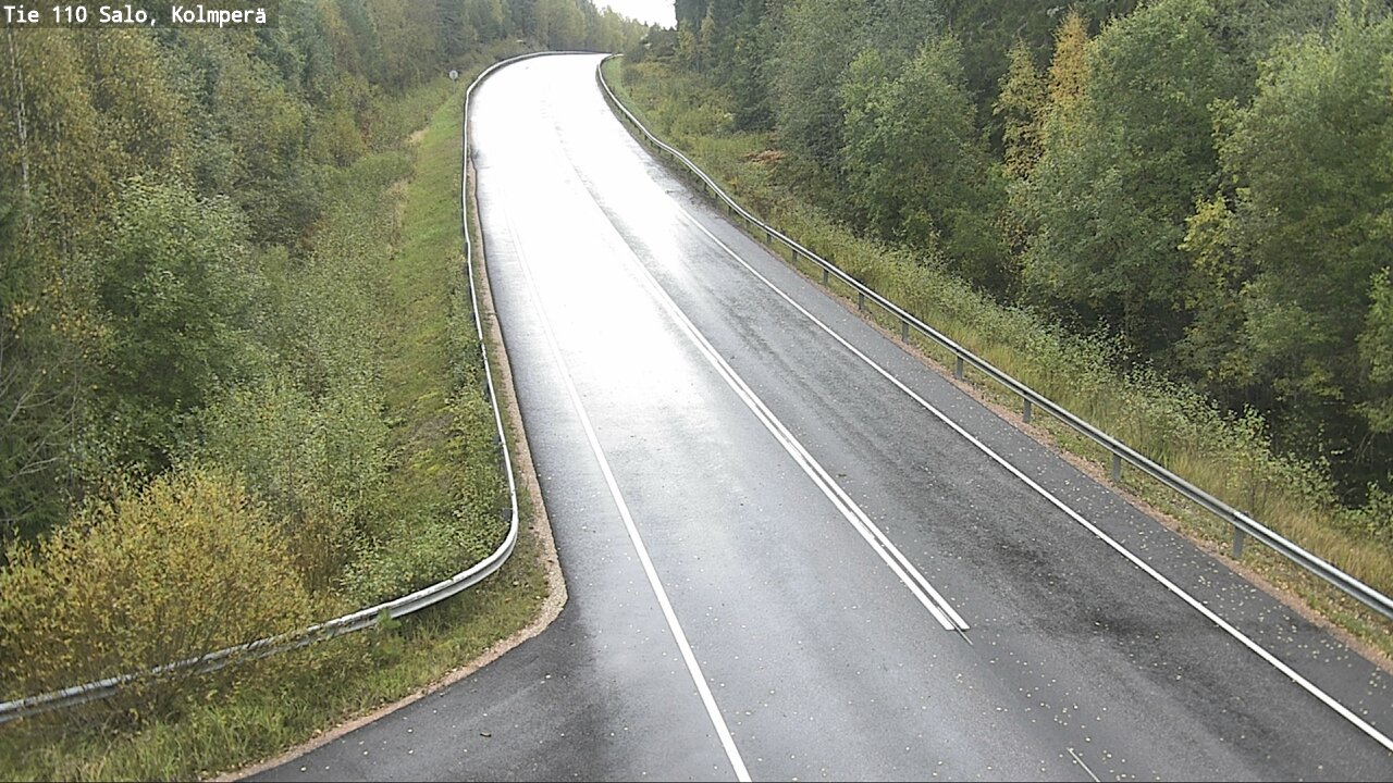 Weather Camera Image Väg 110 Salo, Kolmperä, Salo, Varsinais-Suomi