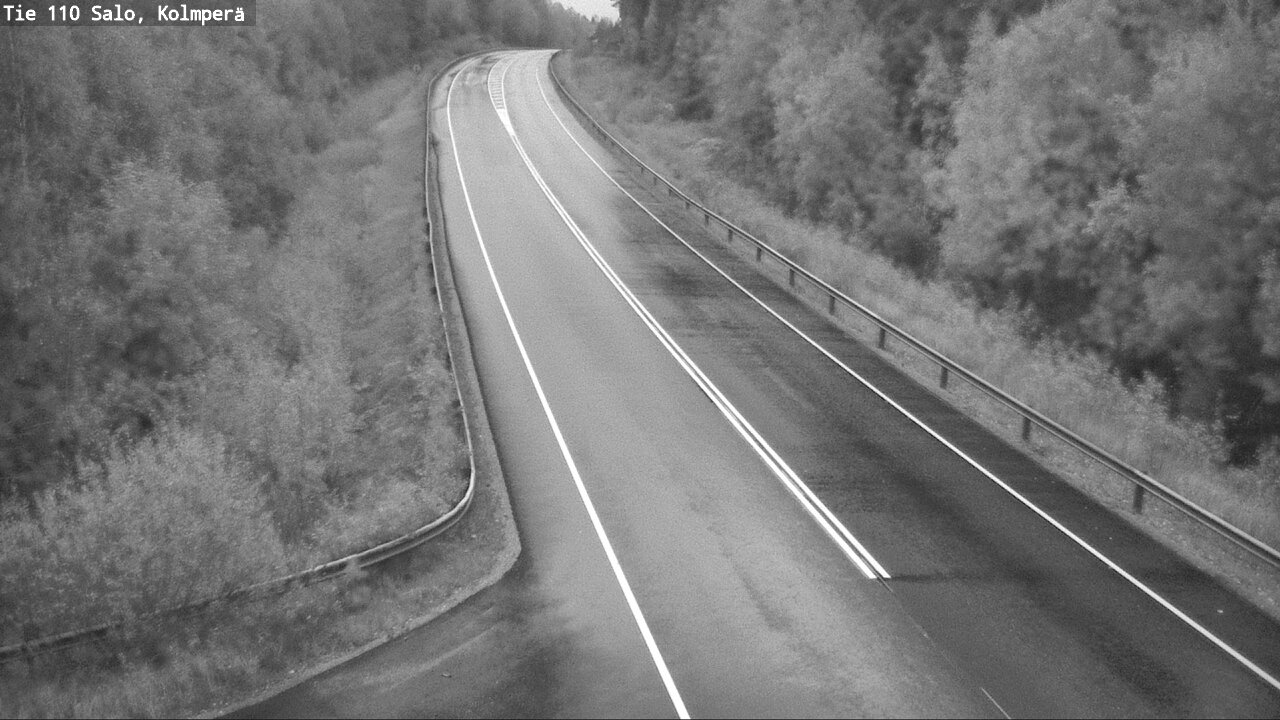 Weather Camera Image Väg 110 Salo, Kolmperä, Salo, Varsinais-Suomi