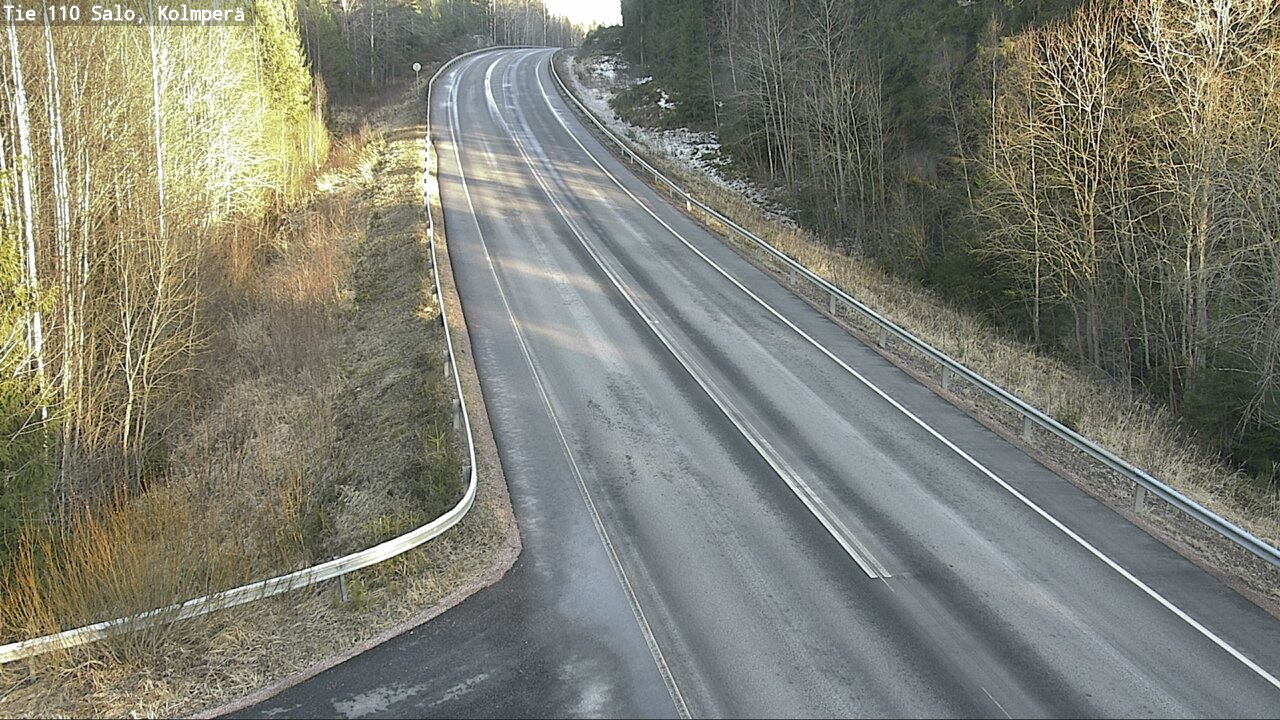 Weather Camera Image Road 110 Salo, Kolmperä, Salo, Varsinais-Suomi
