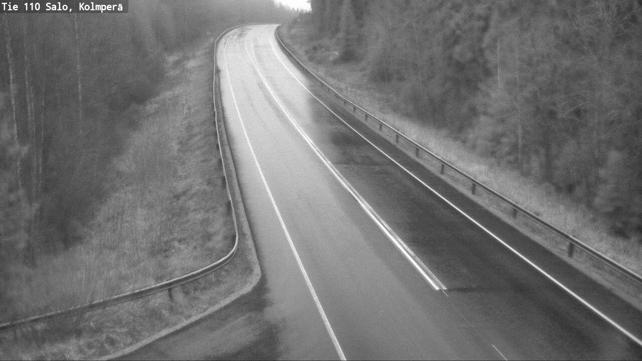 Weather Camera Image Väg 110 Salo, Kolmperä, Salo, Varsinais-Suomi